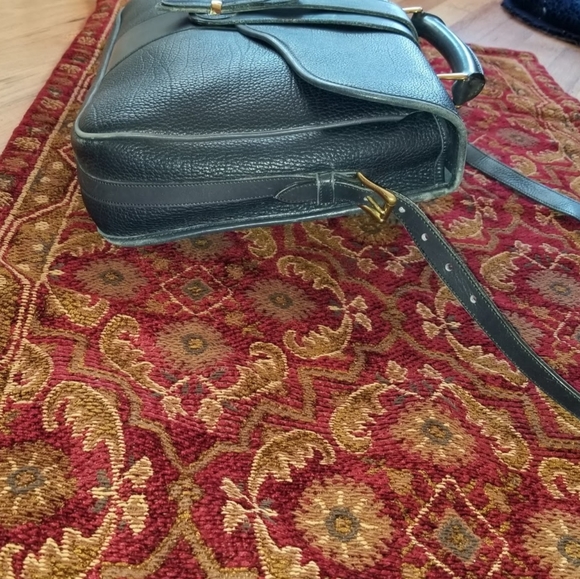 Vtg. Unisex Dooney Bourke British Surrey Briefcase - Picture 6 of 13